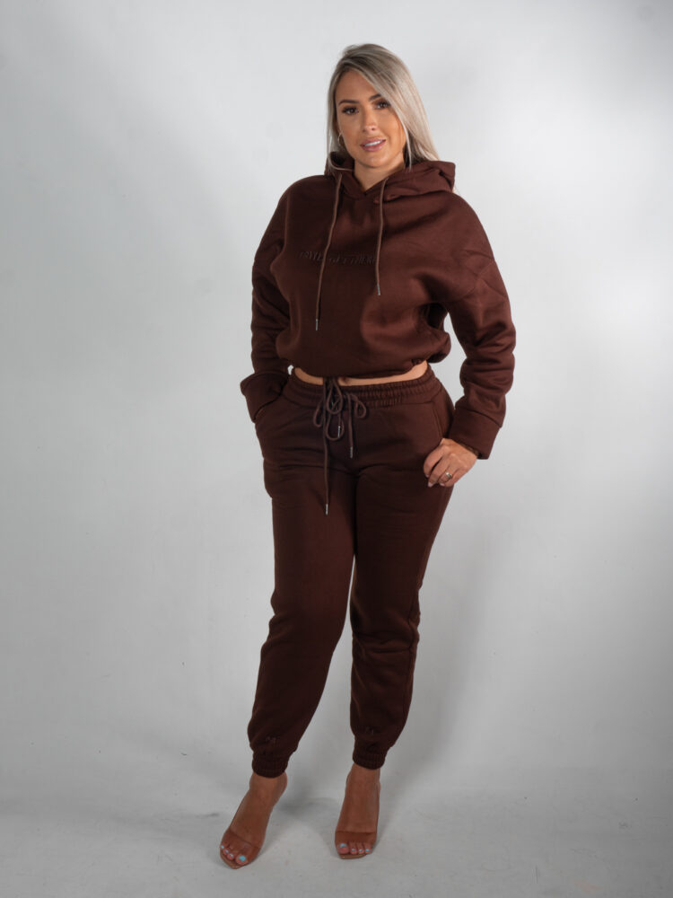 THE TGT JOGGER SET BROWN